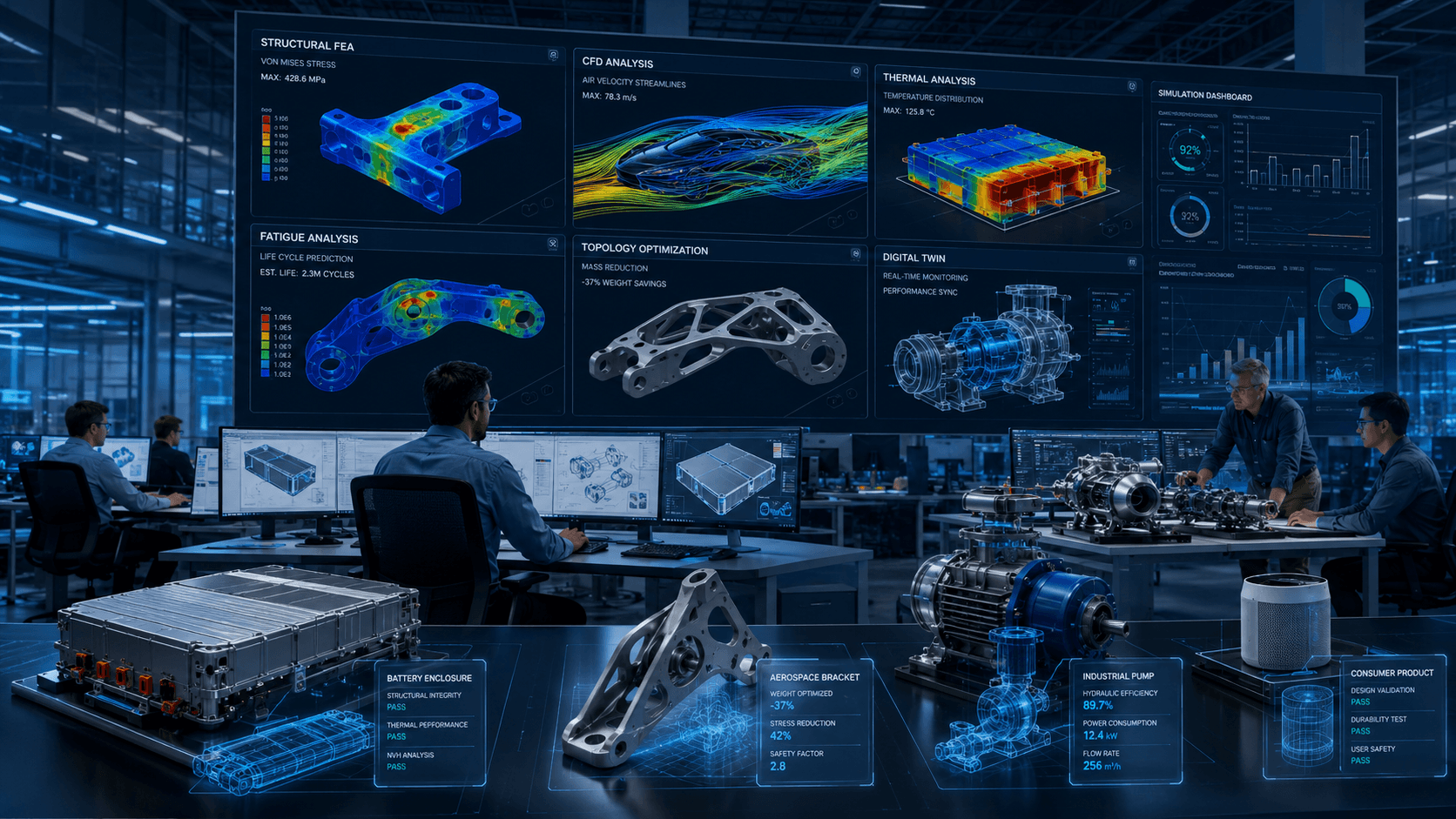 Digital twin product validation rendering
